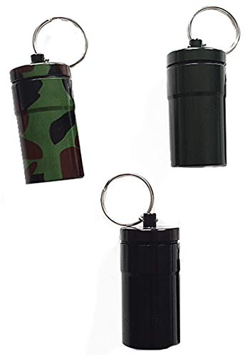 Micno Behälter Schlüsselring groß Set Versteck Metall Micro Aufhängen Geocaching