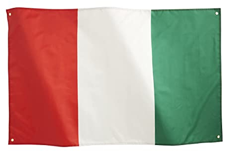 Runesol Bandiera Italia, 3x5, 91x152cm, Bandiera Italia, Rugby, Italiano, Bandiere Premium, Impermeabile, Interno, Esterno