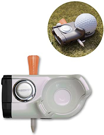 Freeshot Golfballhalter, Pitchgabelwerkzeug, Ballmarker, Golf-Tee-Halter, All-in-One-Golf-Zubehör, tolles Golf-Geschenk, Strumpffüller, Schwarz und Weiß