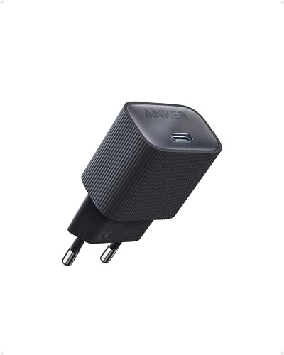 Anker Nano USB C Chargeur USB C Haute Vitesse 30 W, Charge Rapide PIQ 3.0 et PPS, pour iPhone Séries 15/14/13, Pixel, Galaxy, iPad et Plus (câble Non Inclus)