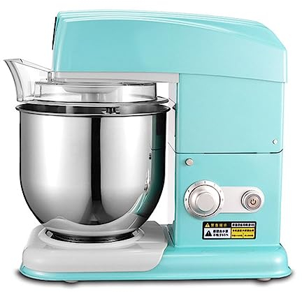Robot Pâtissier avec Bol en Acier Inoxydable 7L 11 Vitesse Robot De Cuisine Écran LCD Pétrisseur Batteur avec Agitateur, Fouet À Mailles, Crochet À Pâte, Agitateur en Silicone pour Crème Oeufs Gâteau