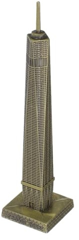 KUKUUU Modellfigur Gebäude Architektur Metall Wahrzeichen Statue Sammlerstück Dekoration Geschenke