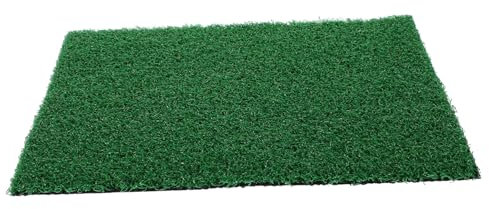 Milisten Artificial Turf Mat for Fish Tank and Turtle Basking Platform Realistic Aquarium Landscaping Grass Landscape Decoration and Colorfast Design