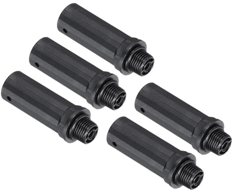 PATIKIL Tappo di Riempimento Olio Compressore d'Aria, 5 Pz 15.5mm Tappo di Ventilazione di Riempimento Olio di Ricambio per Compressore d'Aria comuni, Nero