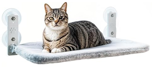 52cm wide foldable hammock, cat hammock with suction cup, indoor cat window bed, suitable for glass windows and interior walls