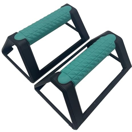 Impugnature push up | Kit attrezzature fitness | barre flessioni portatili a forma di CH a casa e all'aperto, ideale per esercizi di torace, braccia e nucleari, attrezzature salvaspazio per fitness
