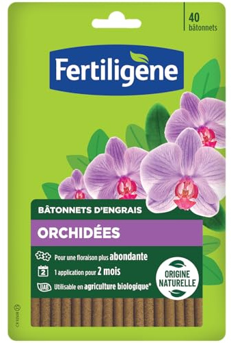 Fertiligène Bâtonnets d'engrais orchidées X40