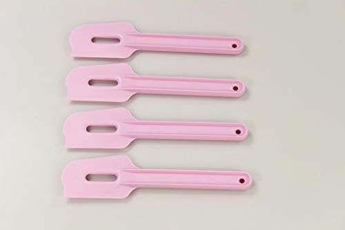 TUPPERWARE Backen Top-Schaber (4) rosa Teigschaber Topfschaber Backhelfer Kinder