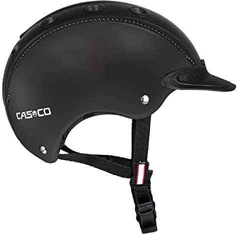 Casco Kinder REIT-, Fahrrad- und Skihelm Choice Turnier schwarz S (52-56cm)