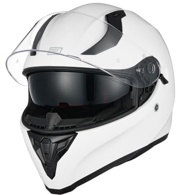 ORIGINE Casco Integrale per Moto da Strada con Doppia Visiera Omologato ECE2206