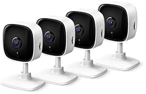 Tapo TP-Link - Telecamera di sicurezza 2K per baby monitor, telecamera per cani con rilevamento di movimento, sirena audio a 2 vie, visione notturna, archiviazione cloud e scheda SD, funziona con