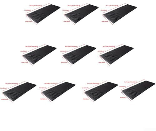 CNC Machine Guard Cloth, Milling Machine Flat Accordion Bellows Cover Tool with Telescopic Design(140mm)