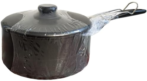 8 Inch Master Cook DEEP Fat Fryer Set | 20 CM 3PC Non-Stick CHIP PAN | Steel | New | Pot + LID & Basket | Home | Kitchen | Professional | Food | Cooking | Chef | UK Free P&P