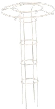LOVIVER Regenschirm Obelisk Garten Spalier Pflanzenstütze Rosen Outdoor Pflanzenturm Blumenständer für Party Rasen Hof Innen Geburtstag, 150cm