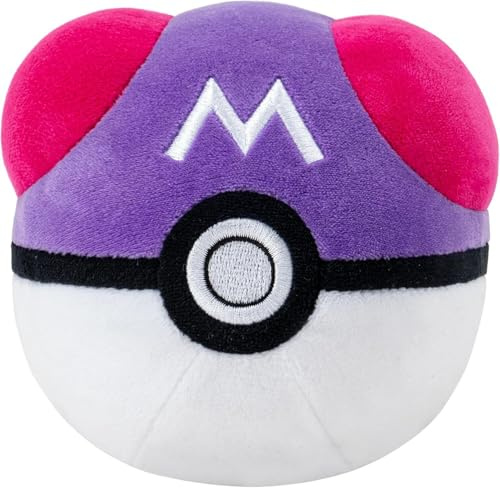 Pokémon PKW3542-12.5 cm Plüsch - Meisterball, offizielles Plüsch