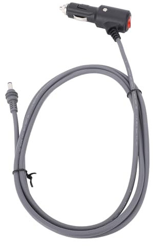 Cable de Alimentación Satelital para Automóvil Cable de Extensión de Fuente de Alimentación CC Satelital Reemplazo para Mini Antena Parabólica 16.4 Pies de Longitud
