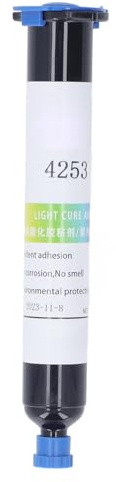Coulette électrique liquide Resin UV Liaison UV Glue Rume rapide Couche de protection isolante étanche pour la protection des joints Solder Fixation du câble Capacité de 50 cm3