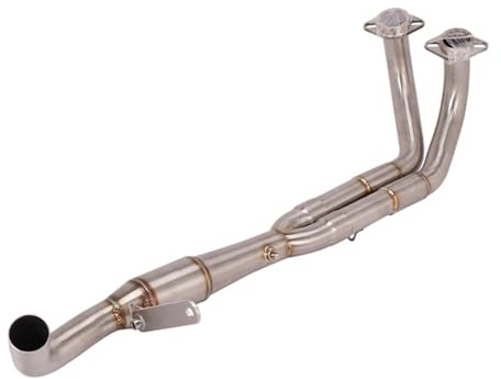 Per BMW C600 Per Sport C650GT 2012-2015 Sistema Di Scarico Per Motocicletta Collettore Collegamento Tubo Slip On Marmitta Tubo Scarico In Acciaio Sezione Centrale Del Tubo Di Scarico