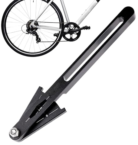 Bike Chain Measuring Tool | Chain Measurement Checker for Bicycle | Bike Repair Equipment - for Mountain Road Commuting Garage Workshop Home Urban Outdoor