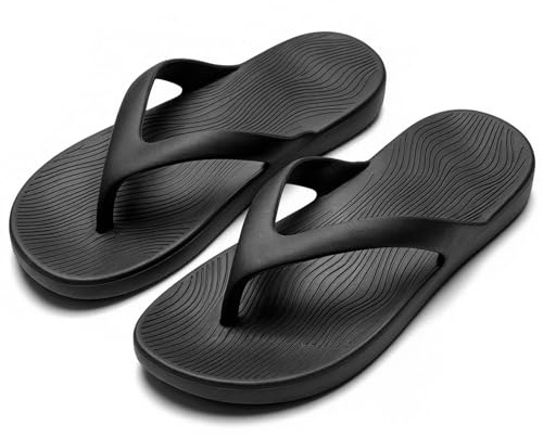 Zimoer Chanclas Mujer Hombre Verano Antideslizantes Sandalias Flip Flops Cómodas Suela Suave PVC Zapatillas Planas Playa Piscina Casa Exterior
