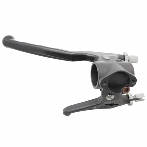 DOMINO Anpassningsbart bromshandtag PEUGEOT 103 SPX-RCX vänster aluminium svart med vänster start