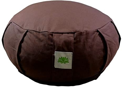 Coussin de méditation lotus sarrasin Écologique 40 x 17 cm