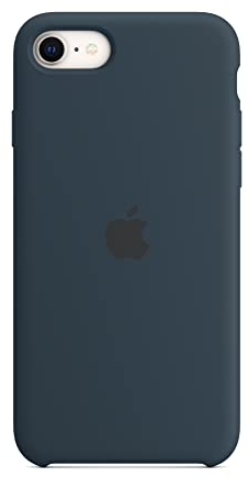 Apple Silikon Case (für iPhone SE) - Abyssblau