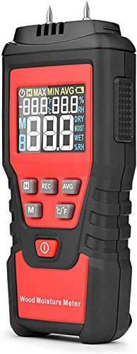 WJJ 0-99,9% Digital Legno umidità Misuratore di umidità del Legno Tester Tester Igrometro Legname Damp Paper Concreate Cement Detector Tester