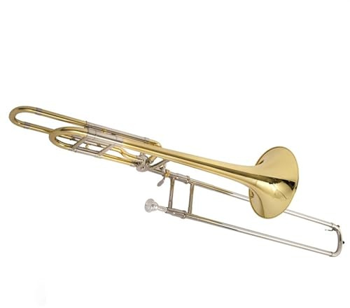 Bb/F-Ton Tenor Posaune Mit Wechseltonhöhe Von B Bis F, Professionelle Zugposaune Aus Weißem Kupfer Mit Koffer Posaune für Anfänger