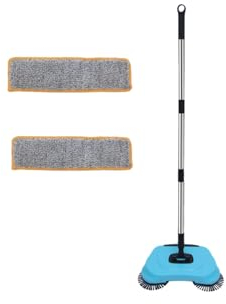 Spazzatrice per pavimenti con spinta manuale,Spazzatrice per tappeti con spinta manuale ，Scopa per tappeti non elettrica Utilizzato a casa e in ufficio per rimuovere sbucciature o ritagli di carta