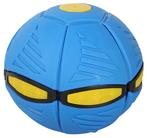 FeiWen Magischer UFO-Ball Verformte Fliegende Untertassenkugel Kugel entlüften Verformte Kugel Eltern-Kind-Spielzeug Strandspiele Outdoor-Sportarten (Blau)