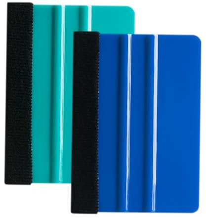 2 Pezzi Ricella Di Plastica Rettangolare, Strumento Di Pellicola Multifunzionale, Raschietto Privo Di Graffi, Strumento Per La Cura Delle Auto.