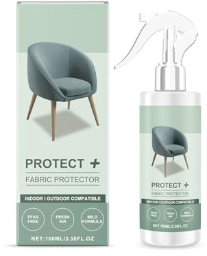 Multipurpose Protect Fabric Protector Spray de tela, limpiador de sofás, Fabrics Water Shield & Guard Spray, 100 ml
