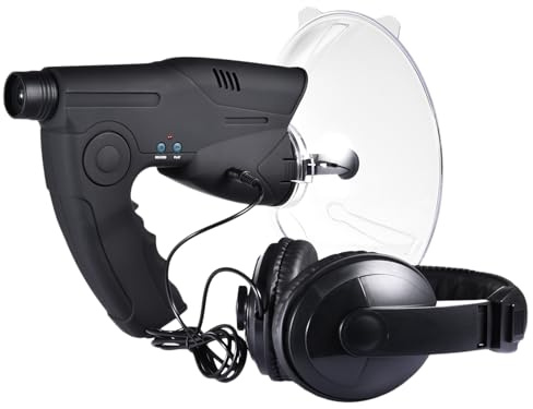 Bionic Ear Hearing - Parabel-Mikrofon, Långväga Observationsverktyg, Elektronisk Naturlyssnande, Hörapparater för Camping, Teleskop för