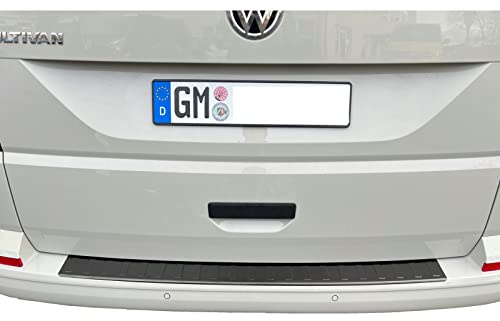 Ladekantenschutz | Edelstahl | Schwarz | zu verwenden mit VW T6 T6.1 Multivan, Caravelle