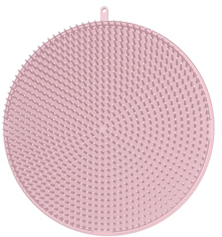 Linkidea Depurador de silicona manos libres de espalda plana, arandela de cepillo para el cuerpo trasero, accesorios de baño de ducha para hombres y mujeres (LI5196)