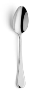 Amefa Drift 12 cucharas Moka, Acero Inoxidable, Plateado