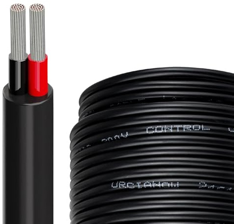 URCIANOW 20 Gauge 2 core Cable 2x0.5mm² Electrical Wire UL2464 20AWG 7M Flexible Extension Cable Tinned Copper Wire For Automotive Led Lamp 5Amps