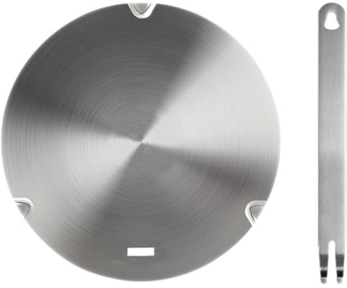 Kichvoe Plaque Conductrice Thermique Pour Diffuseur De Chaleur De Cuisinière À Induction Adaptateur De Cuisinière À En Acier Inoxydable