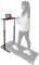foto-kontor Laufbandtisch für Laufband Walking Pad Tisch höhenverstellbar Indoor Laufpult Training Stepdesk Smart Fitness Trainer Desk