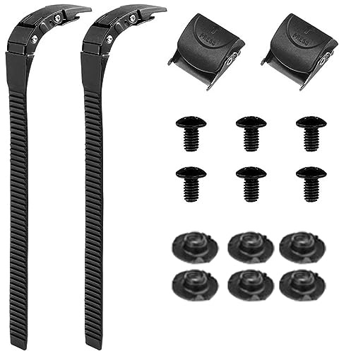 CosyCaya 2 Juego de Reemplazo de Correa de PatíN en LíNea Zapatos de Patinaje Correa de EnergíA Hebillas de Correa de PatíN Tornillos para Hombres Mujeres NiñOs