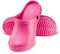 ESTRO Zoccoli Donna Estive Sabot - Ciabatte Gomma Sabot Donna Estivi Zoccoli Giardino Ciabatte Plastica F07 (38 EU, Rosa)