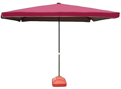 QYYZTQY Überhängender Regenschirm, Garten-Sonnenschirme 2,7 m, quadratisch, tragbar, Markt, für den Außenbereich, Gartentisch, Terrasse, Strandschirm, Sonnenschutz