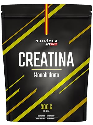 Creatina Monohidrato | 3400 mg | 100% Pura | 88 dosis | 300 g