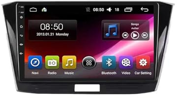 GPS Navi Navigationsgerät 2 Din für VW Volkswagen Passat B8 Magotan 2015-2018 Apple Carplay & Android Auto mit OTA-Updates, Mirror Link, Sprachsteuerung, GPS-Navigation, 8 Kern 4G+64G