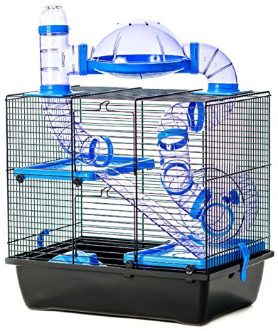 Pet Ting Jackson Hamsterkäfig mit Röhren, Rad, Rennmaus, Mäuse, Zwerghamster