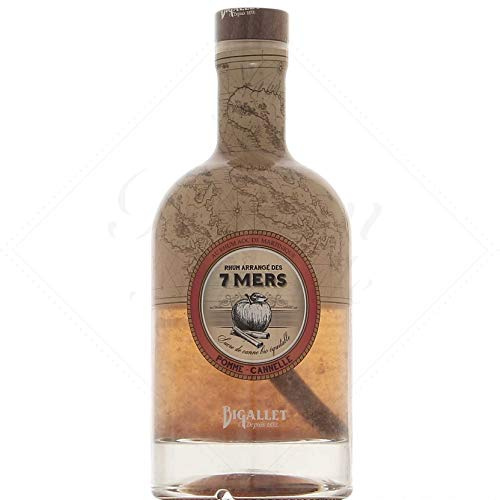 Bigallet Rhum arrangé des 7 mers Pomme Cannelle 25°