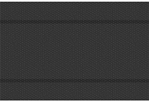 tectake® Pellicola Piscina, Copripiscina Solare Rettangolare, da Ritagliare, Protegge e Riscalda, Riscaldamento Ecologico, Sicurezza e Pulizia, Adattabile a Piscine Esterne, Maneggevole - Nero, 4x6 m