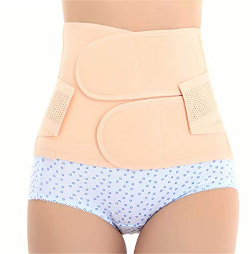 WILLQ Postpartum Belly Support Recovery Wrap - Bauchband für postnatale Mutterschaft Beckengürtel für Frauen - Taille Taille Shapewear Gürtel,Flesh,S