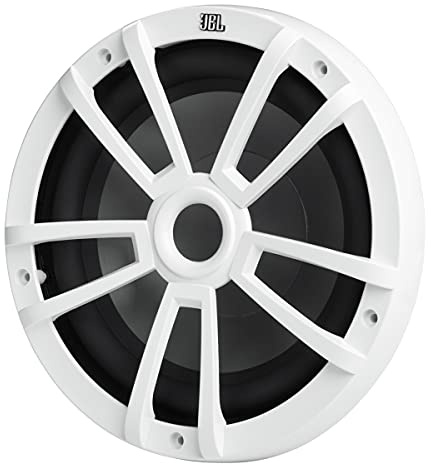 JBL Subwoofer multielemento Marine Audio de 250 mm de 200 W (blanco)